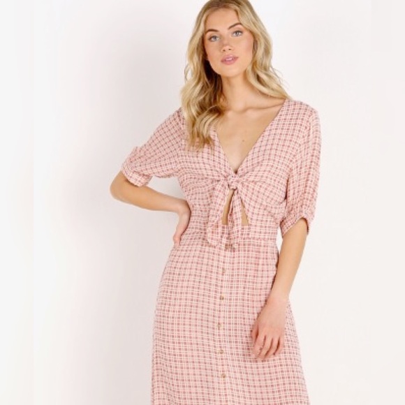 🌟 FAITHFULL THE BRAND MAPLE MIDI DRESS NWT 🌟 - Picture 9 of 12